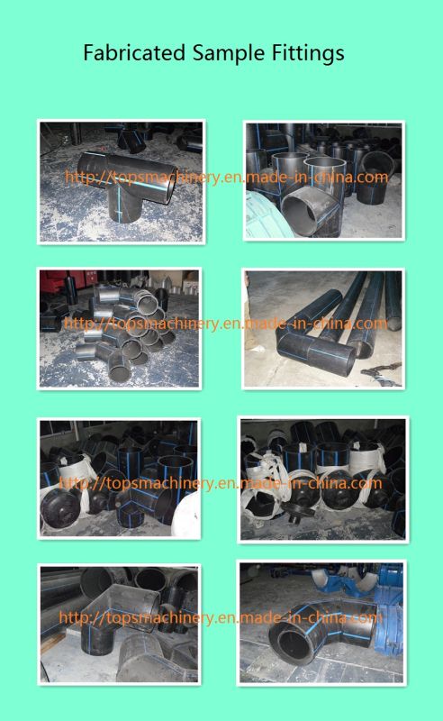 Hydraulic Workshop Heat Fusion HDPE Pipe Tube Elbow Tee Cross-Tee Fitting Fabricating Multi-Angle Butt Welding Machine Welder