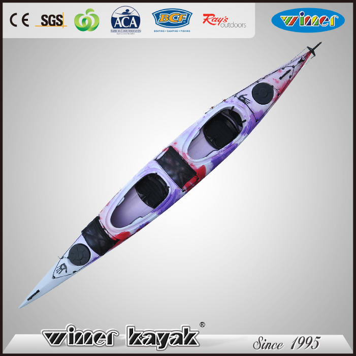 Latest Style Sit in Double Kayak Leisure Life Paddle Sea Kayak