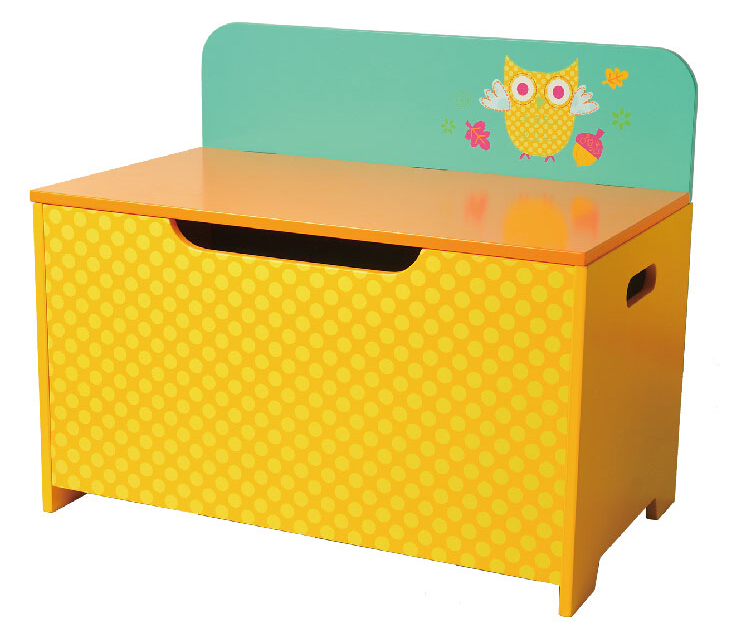 Wooden Toy Storage Toy Box Bench Chest Children Furniture Toy Chest Decoration Chest Storage Case