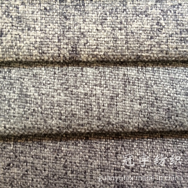 100% Polyester Home Textile Linen-Like Sofa Fabric