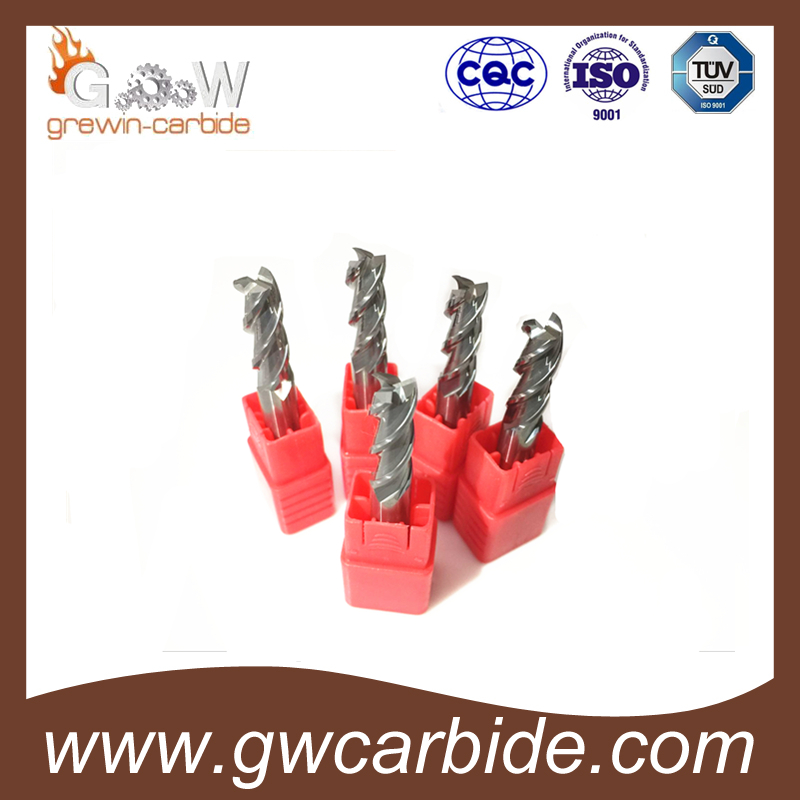 2/3/4 Flutes Solid Carbide End Mill for Aluminum
