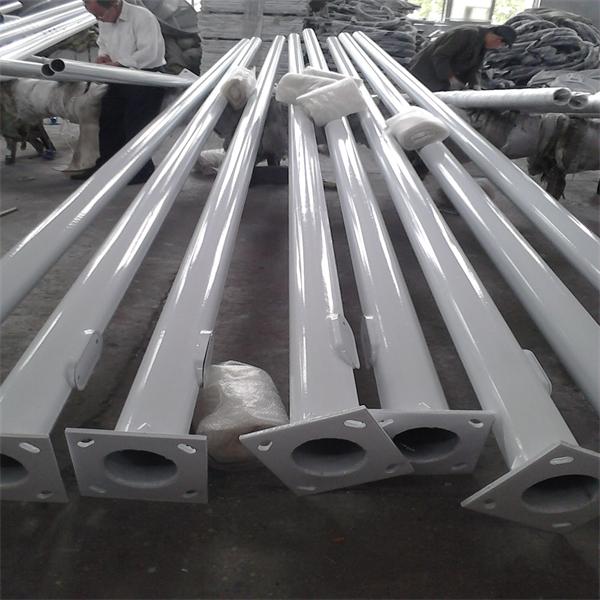 9m Steel Lighting Pole--Galvanized