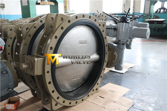 Electric Actuated U Section Flanged Connection Butterfly Valve with Ce ISO Wras Approved