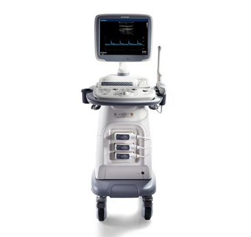 Ultrasound Ultrasonic Scanner Black White Doppler Trolley System (SC-A8)