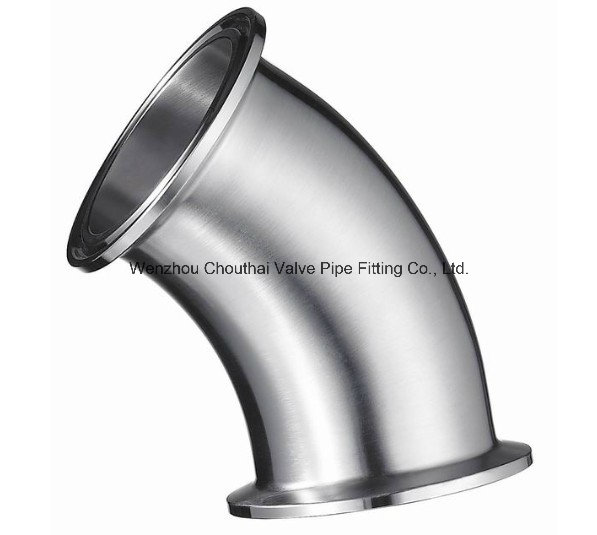 Chouthai Sanitary Stainless Steel Pipe Fitting Short Welded Elbow