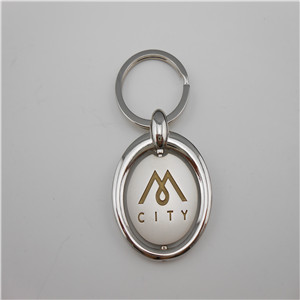 Irregular Shape Key Ring with Eagle Image (GZHY-KA-027)