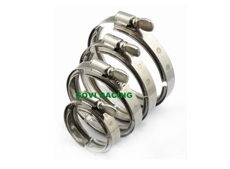 304 Stainless Steel V Band Clamps for Sanitary Ferrule with Flanges