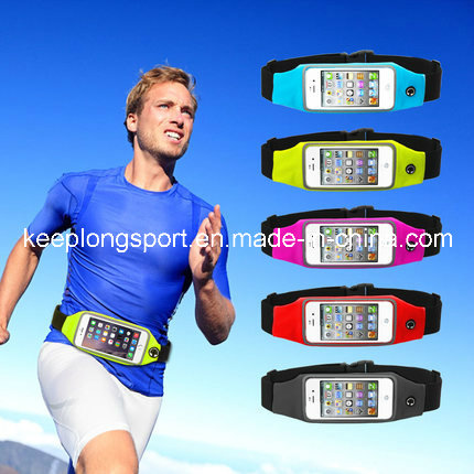 Fashionable Lycra Waist Bag for iPhone, Neoprene iPhone Case