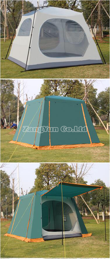 Camping Tent, Outdoor 4-6 Person Suit Double Layer Big Tent