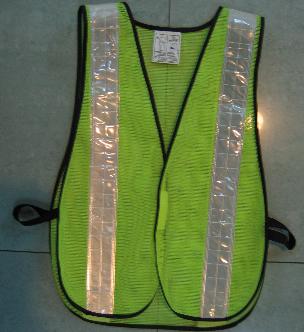 Polyester Safety Vest with Reflective Tape