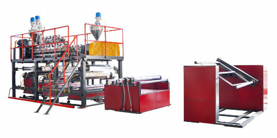 PE Air-Bubble Packing Film Extruder Machine