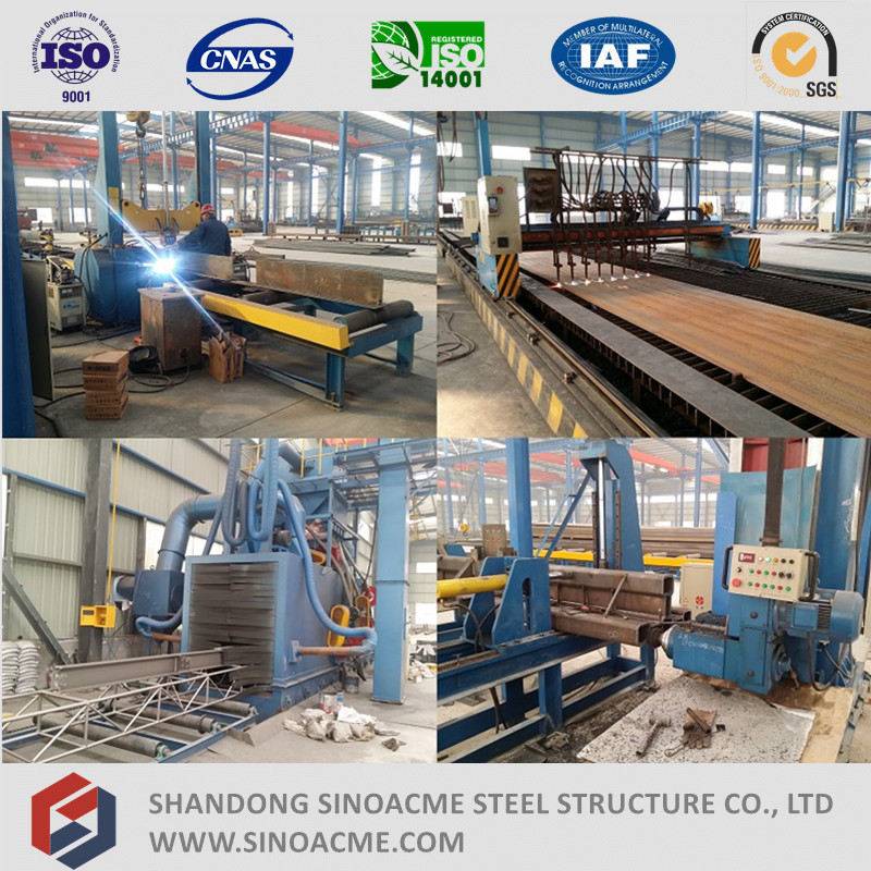 Prefabricated Light Steel Structure Bus Station