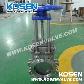 Stainless Steel Fully Lugged Knife Gate Valves (PZ73H)