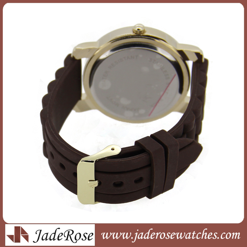 High-Quality Silicone Quartz Wrist Watch to Promotional