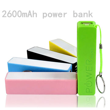 Christmas Promotional Gift 2600mAh Lipstick Power Bank