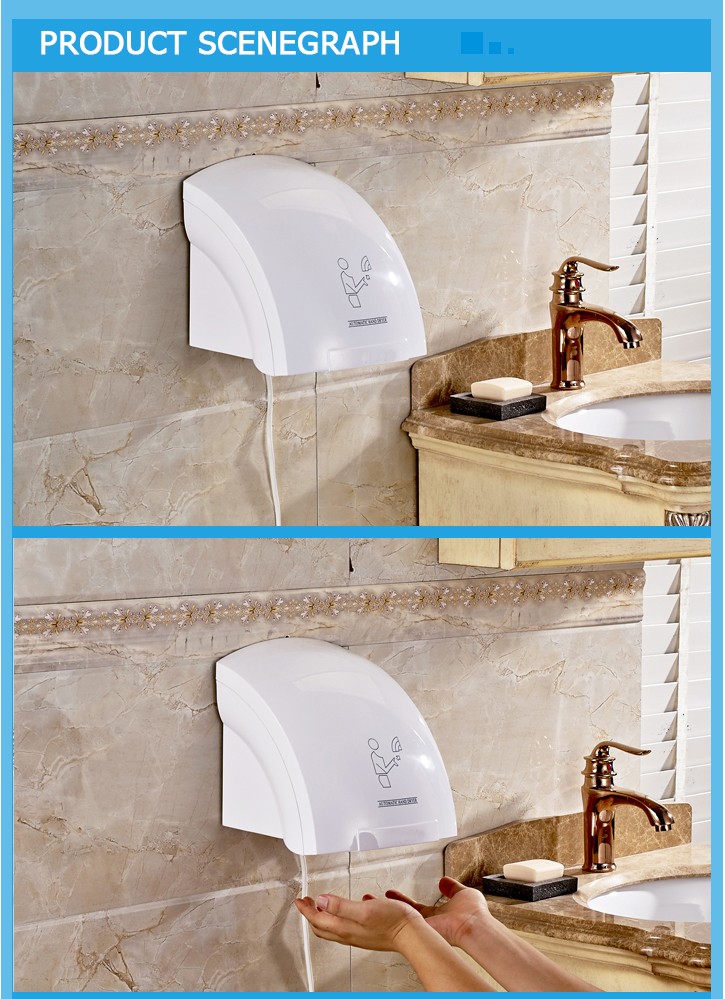 Durable Factory New Product ABS Automatic Hand Dryer