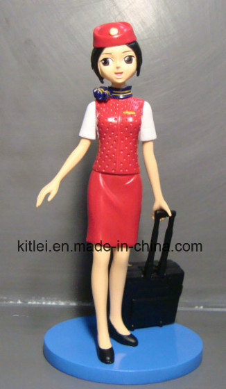 New Air Hostess Plastic Action Figure