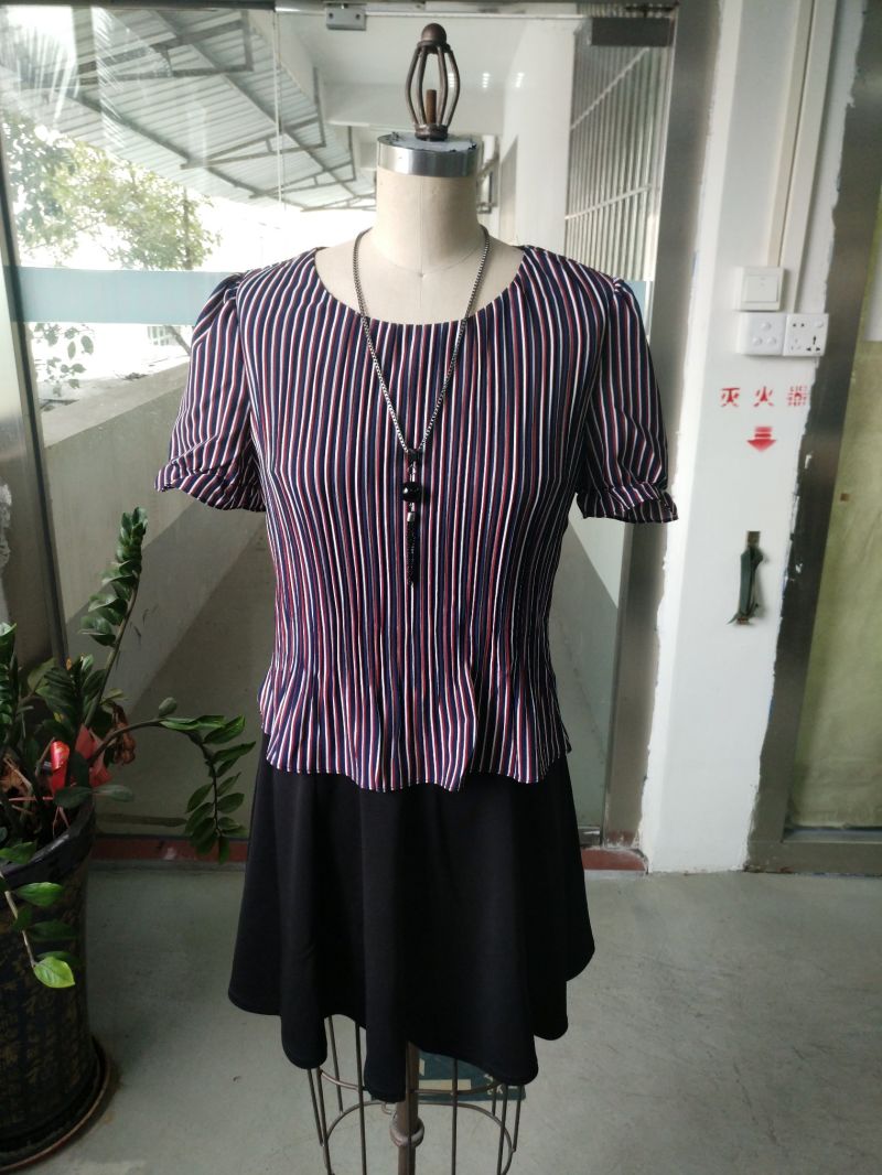 Summer Colourful Striped Beatiful Women's Dress