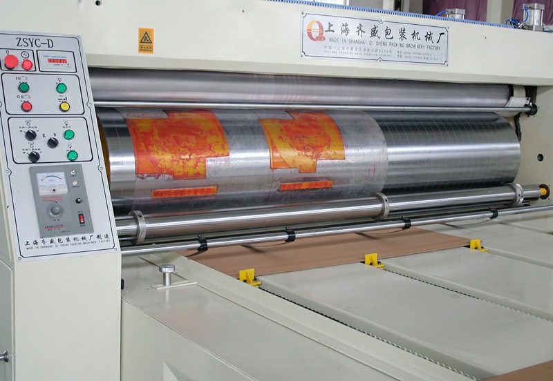 Carton Printing and Slotting Machine