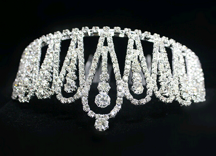 New Plastic Fairy Blinking Metallic Princess Tiaras and Crowns