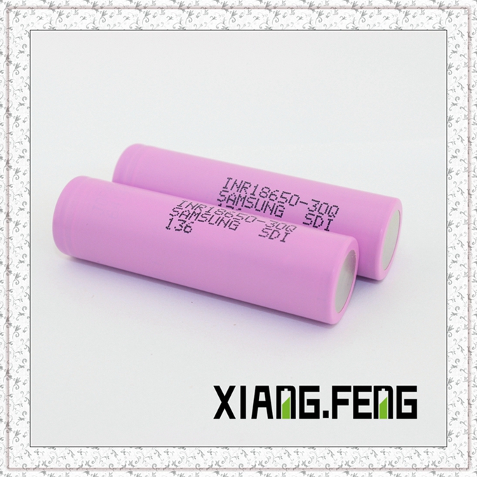 in Stock! for Samsung 30q 18650 3000mAh Inr18650-30q 18650 3000mAh 3.7V Battery Vs LG Hg2, He2, He4,