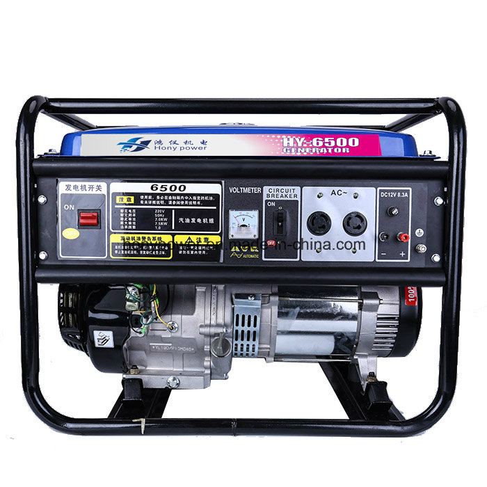 Air Cooled 6.5HP Portable Gasoline Generator