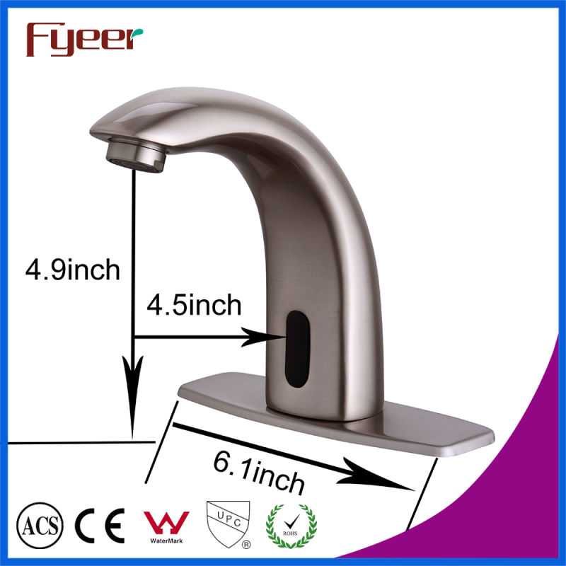 Fyeer Satin Finishing Automatic Water Mixer Sensor Tap