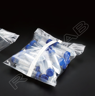 FDA and Ce Approved 15ml Conical-Bottom Centrifuge Tubes with Printed Graduation in Peel Bag Pack