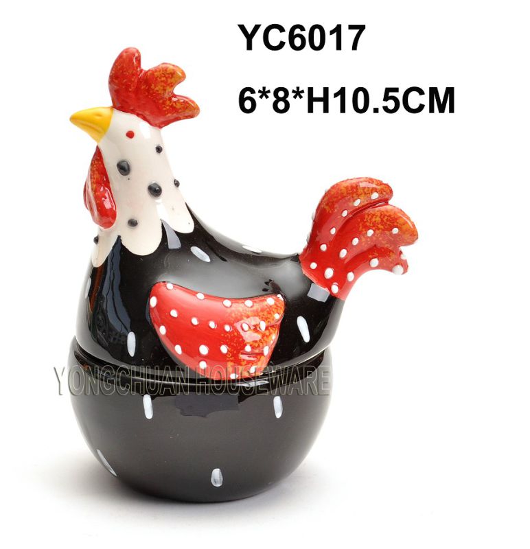 Rooster Ceramic Cookie Jar