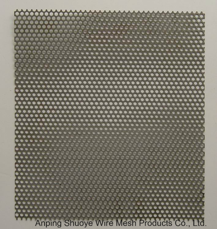 Aluminum Perforated Punch Metal Steel Sheet for Filter