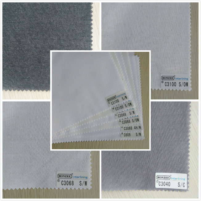 Woven Fusible Interlining for Shirt Collar