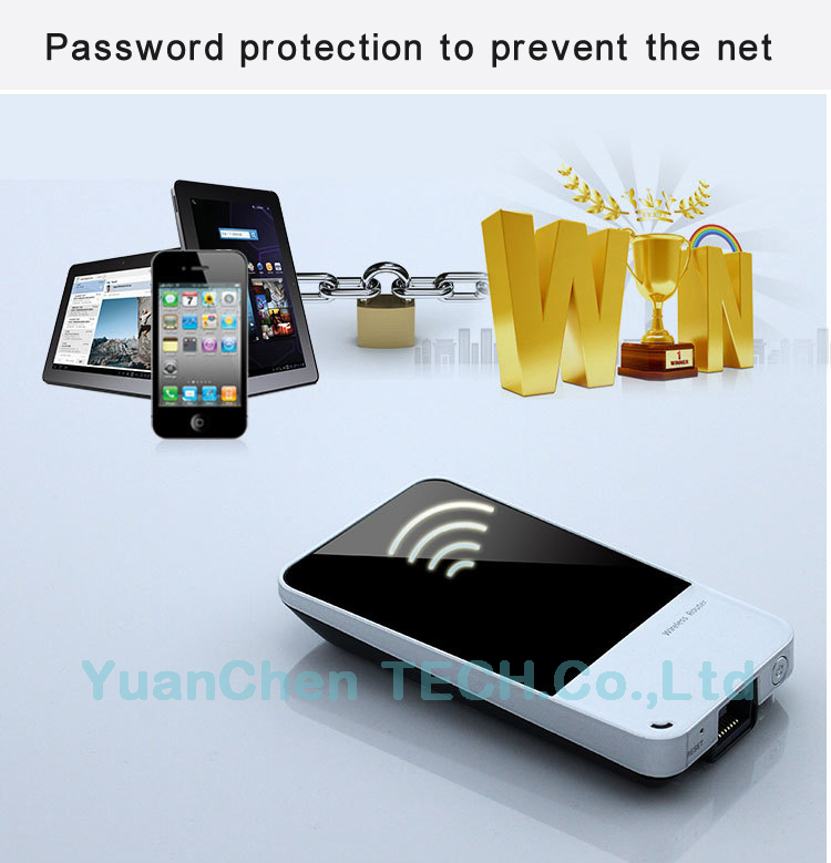 2016 Hot Style Portable WiFi Router Used Mobile Phone Tablet Computer