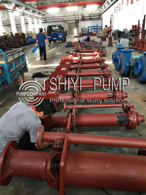 Metal Lined Vertical Centrifugal Single Stage Sump Pump