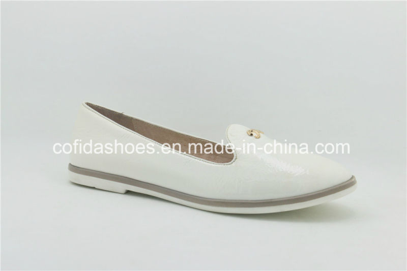 Simple Classic Comfort Leather Women Shoe