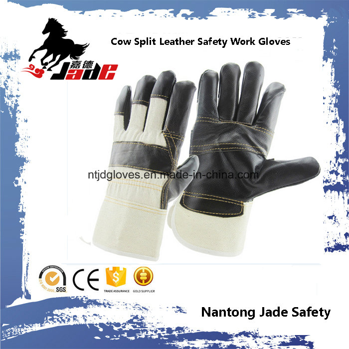 Dark Furniture Leather Work Industrial Safety Work Glove