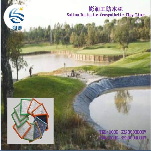 Geosynthetic Clay Liner with HDPE Geomembrane