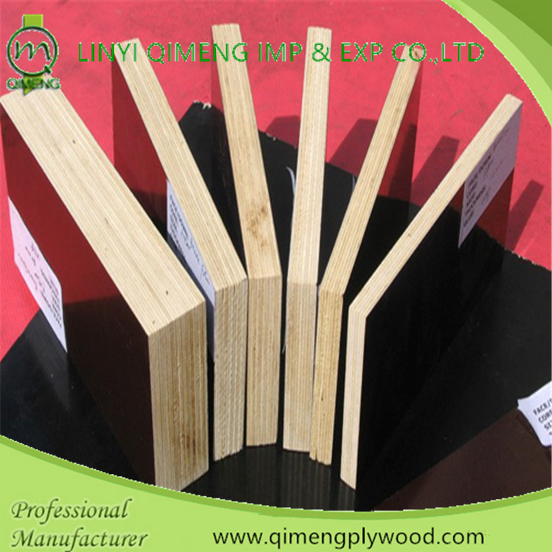 Waterproof Glue 15mm Brown Film Faced Plywood for Construction