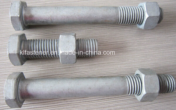 Australian Standard HDG Hex Head Bolt with Nut and Washer (AS1252)