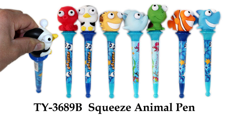 Funny Squeeze Animal Pen Toy