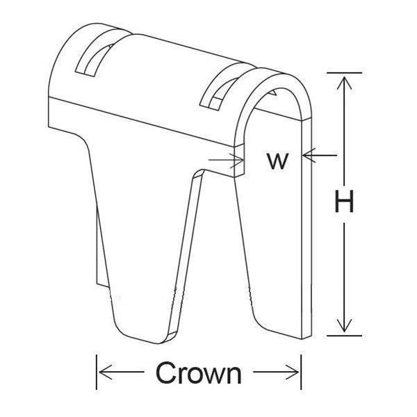 M87 Series Strip Mattress Clips