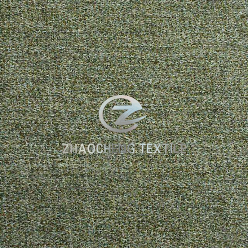 100% Poly Herringbone Linen Mini Matt Fabric for Uniform, Sofa and Workwear