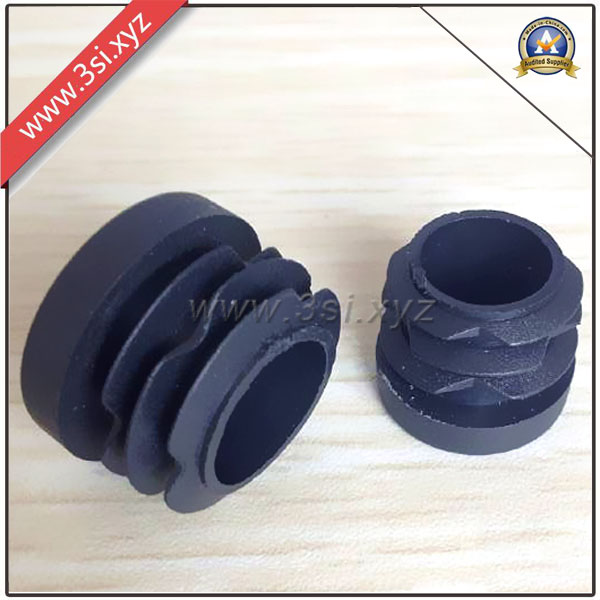 Black Plastic Round Screw Plug for Shelf (YZF-H311)