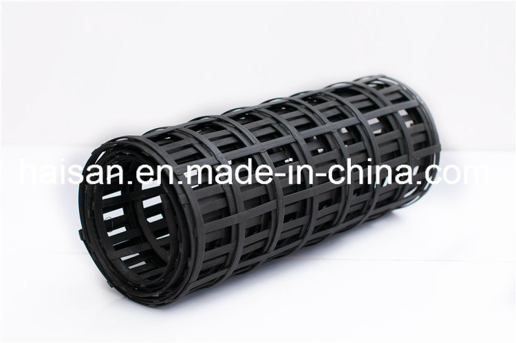 Low Price 3% Elongation Ratio Steel Plastic Geogrid for Civil Engineering