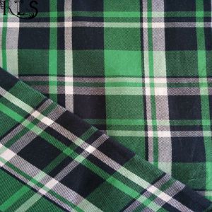 100% Cotton Poplin Yarn Dyed Fabric Rlsc40-37