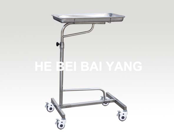 (B-42) Stainless Steel Hospital Trolley for Operation Instrument