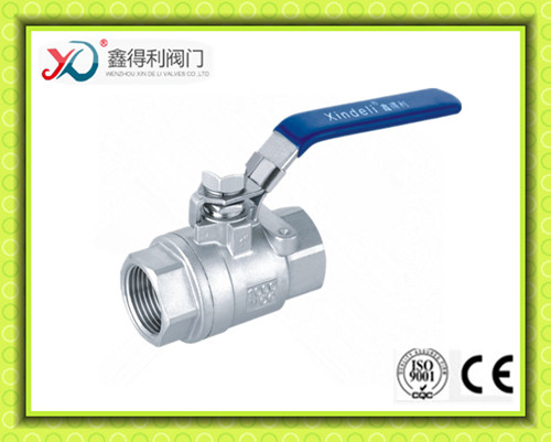 Two-Piece Stainless Steel 304 Ball Valve 2