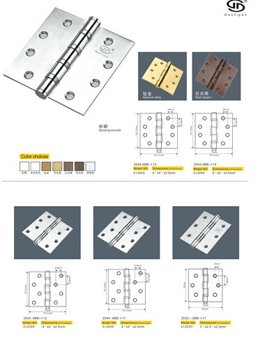 Stainless Steel Door Hinge with Good Price