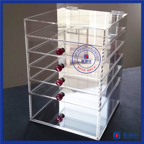 6 Drawer Acrylic Makeup Display Box