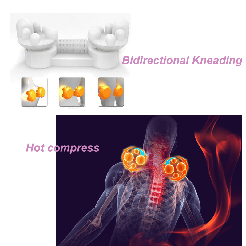 Rechargeable Heating Kneading Shoulder Massage Shawl Body Massager