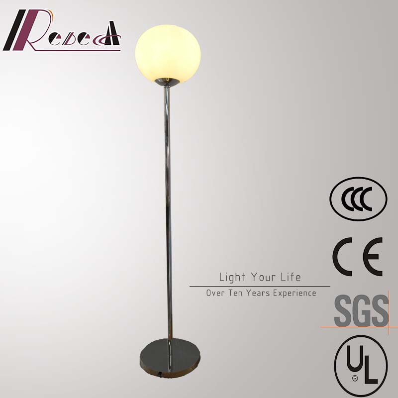 Modern Hotel Decorative Stainless Steel Round Standing Floor Lamp